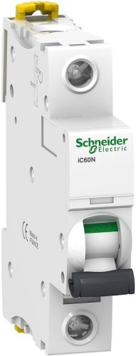 Выключатель автоматический Schneider Electric Acti9 iC60N 1п 10А B 6кА фото Выключатель автоматический Schneider Electric Acti9 iC60N 1п 10А B 6кА картинка